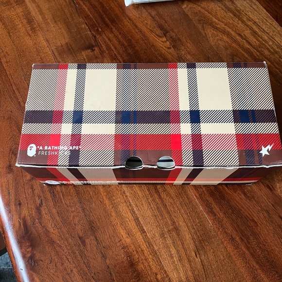 A Bathing Ape Men’s 1st Camo Boa Ape Sta Low Sneakers Shoes Bape - Picture 4 of 17